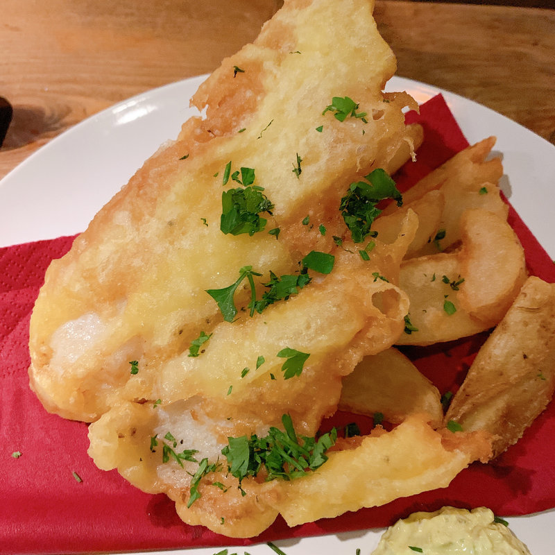 フィッシュ&チップス(富士屋本店グリルバー)