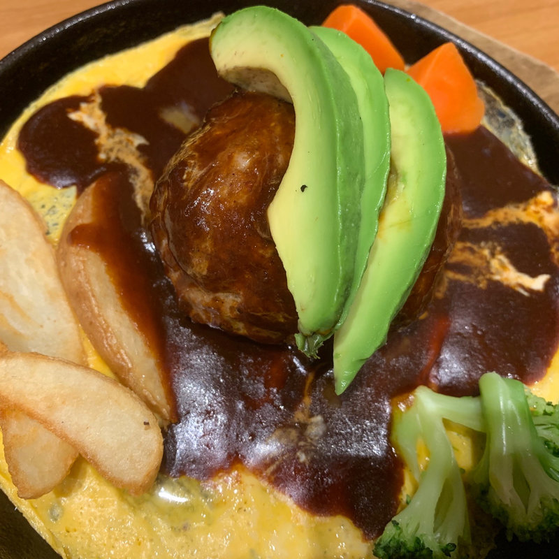 デミグラスハンバーグ(浅草グリルバーグ イオンモール広島府中店 )