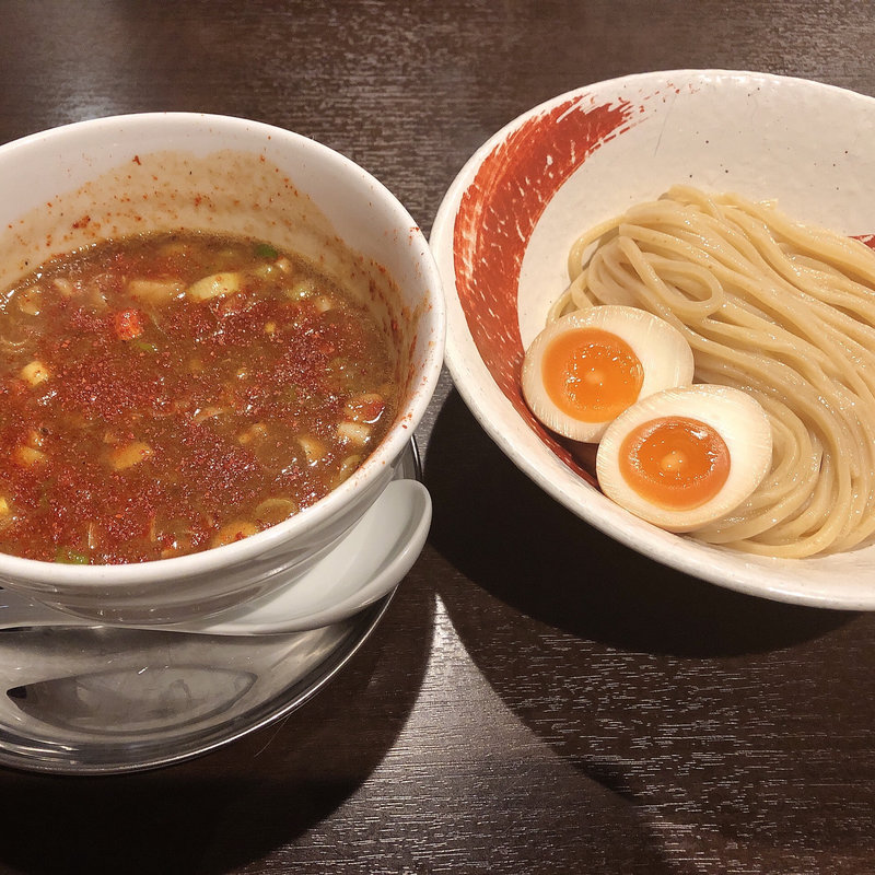 パイタン辛つけめん(卵別料金)(フェニックスの涙)