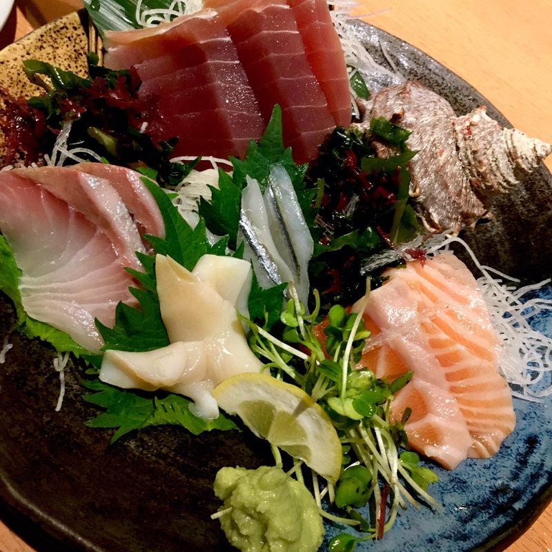 海鮮五種盛り合せ(魚民 浜松南口駅前店 )