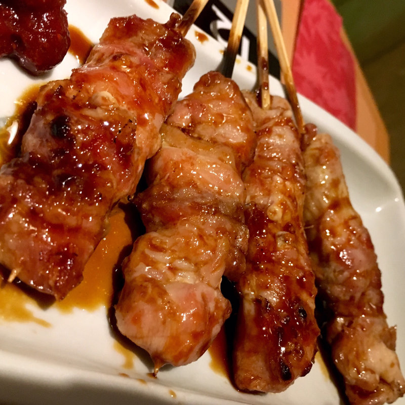 鶏もも串（2本）(魚民 浜松南口駅前店 )