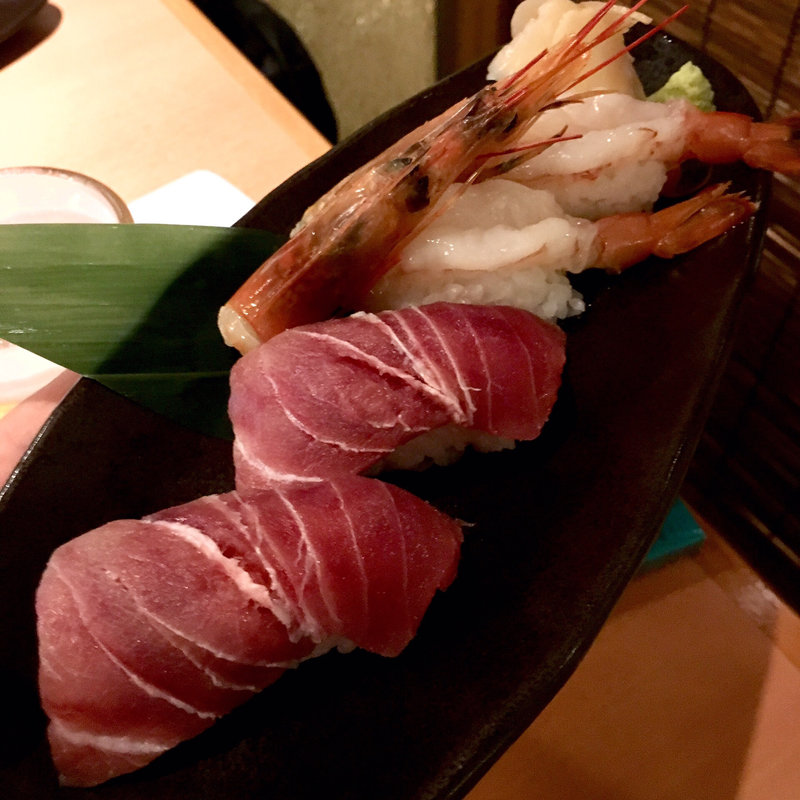 中トロ祭り 寿司4貫(魚民 浜松南口駅前店 )