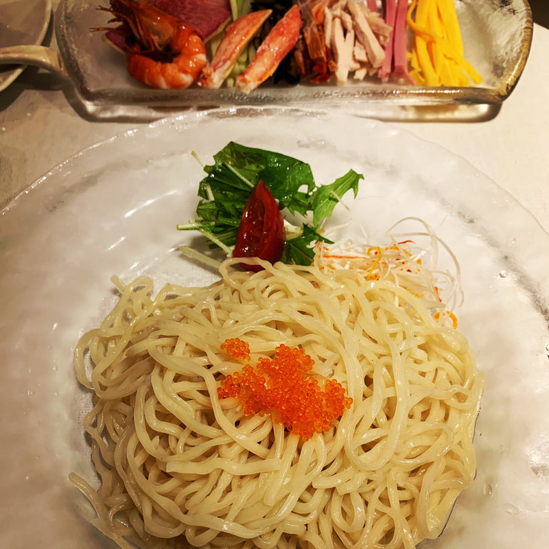 冷やし麺 2種たれ付(南国酒家 原宿本店)