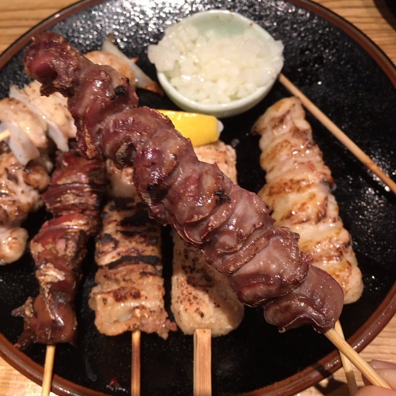 砂肝（串焼き）(黒長兵衛 羽田空港店)