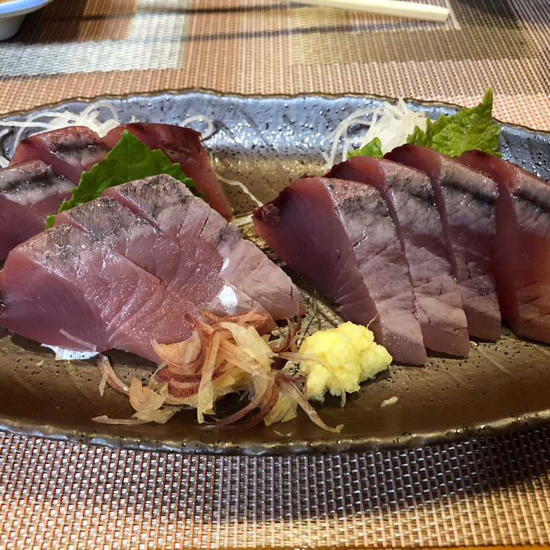 カツオ刺し(高砂屋 )