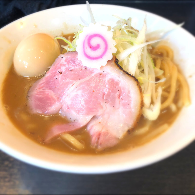 限定【大川、大阪行くってよ】濃厚味玉そば(陽はまたのぼる)