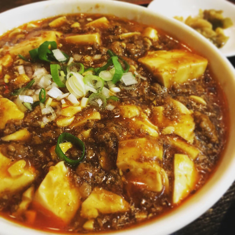 麻婆豆腐セット(珉珉)