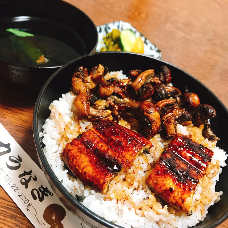 うなきも丼(うなぎ一力 )