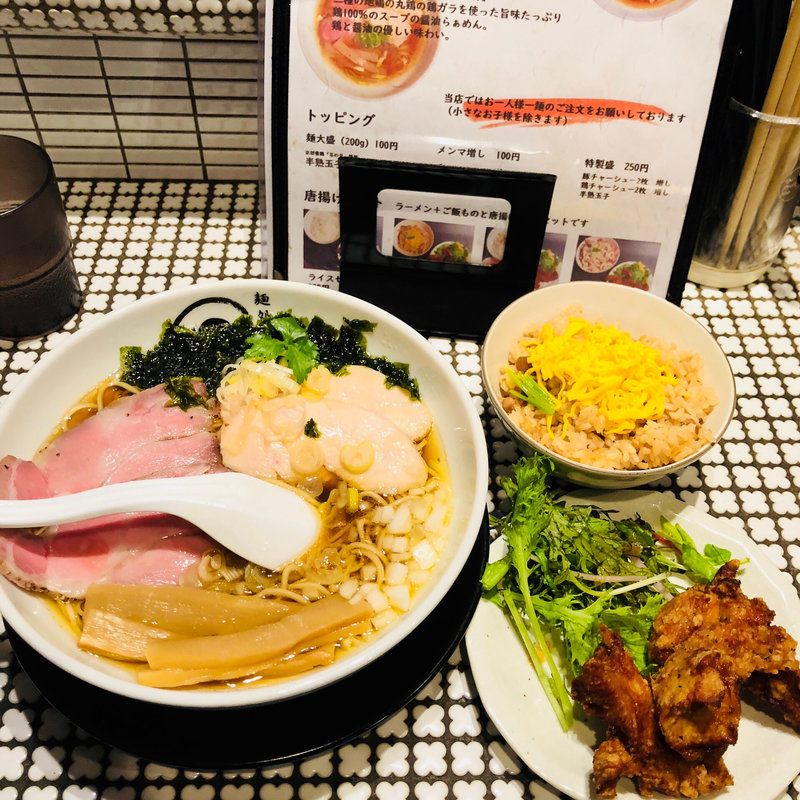 鶏煮干しそば(麺処 蛇の目屋 )