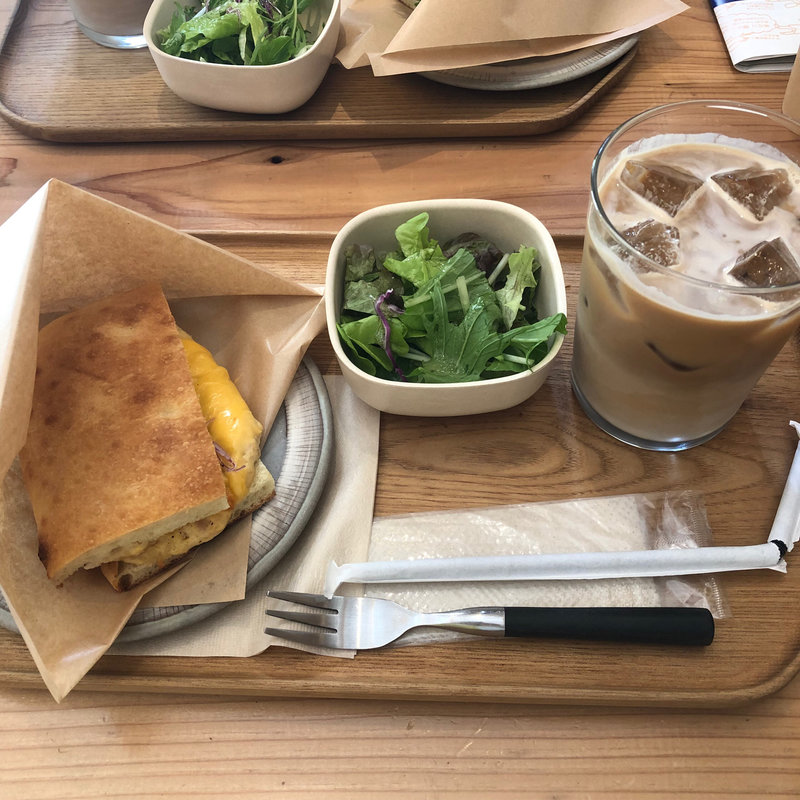 チェダーチーズとツナ ホカッチャ(新城テラス)