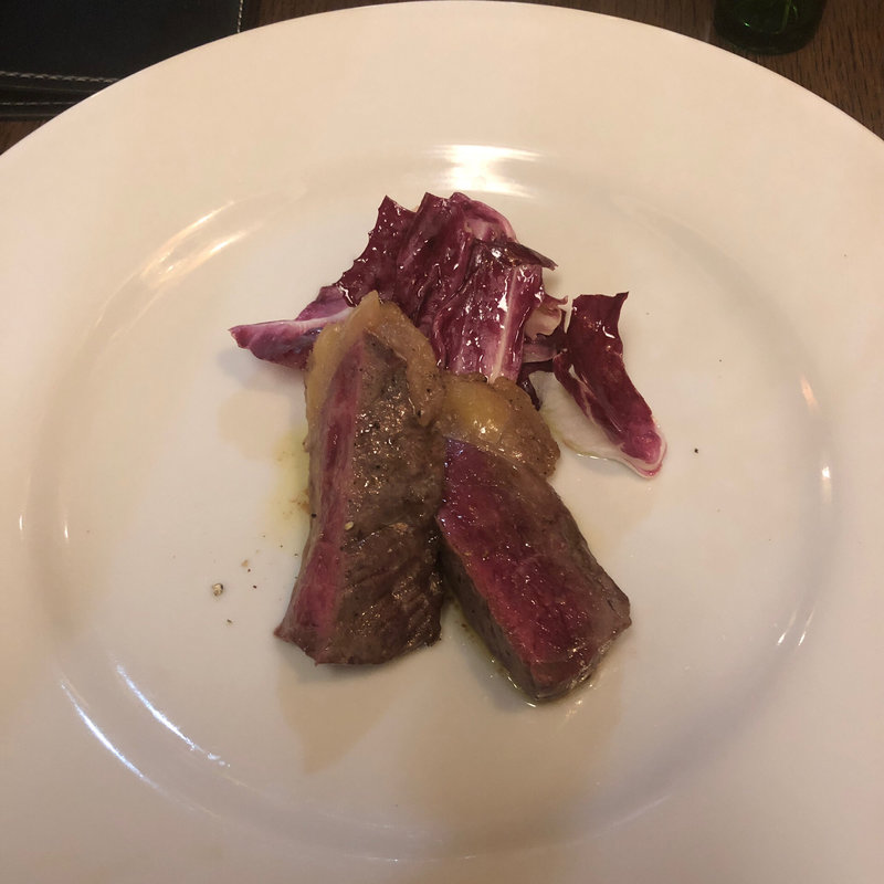 放牧短角牛 ウチモモのロースト(オステリア ルーチェ Osteria Luce)