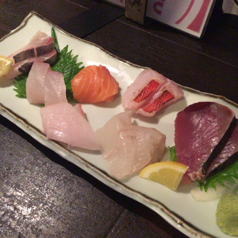 刺身盛り合わせ(哲剣)