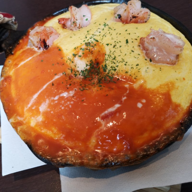 アメリケーヌオムライス モンサンミッシェル(Bistro Tama)