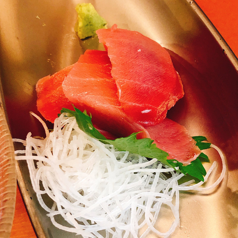 中トロの刺身(いけす無門)