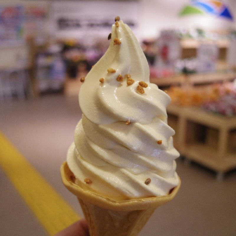 玄米ソフト(道の駅 むろね)