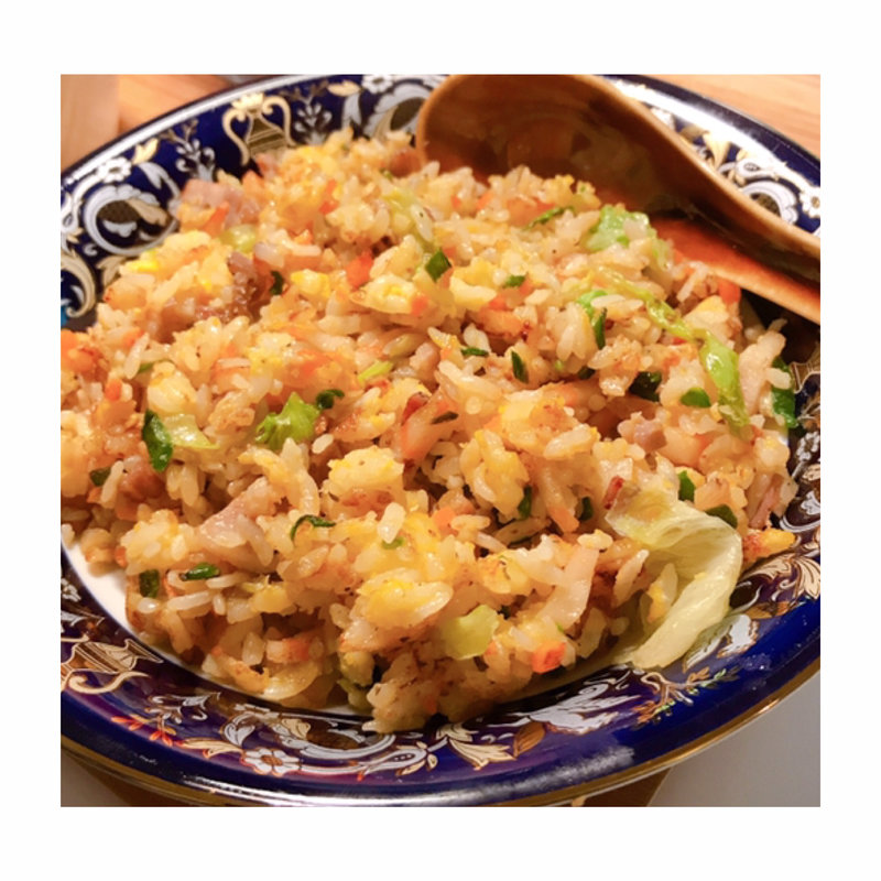 賄いレタスチャーハン(田園調布シークレットパスタ会)