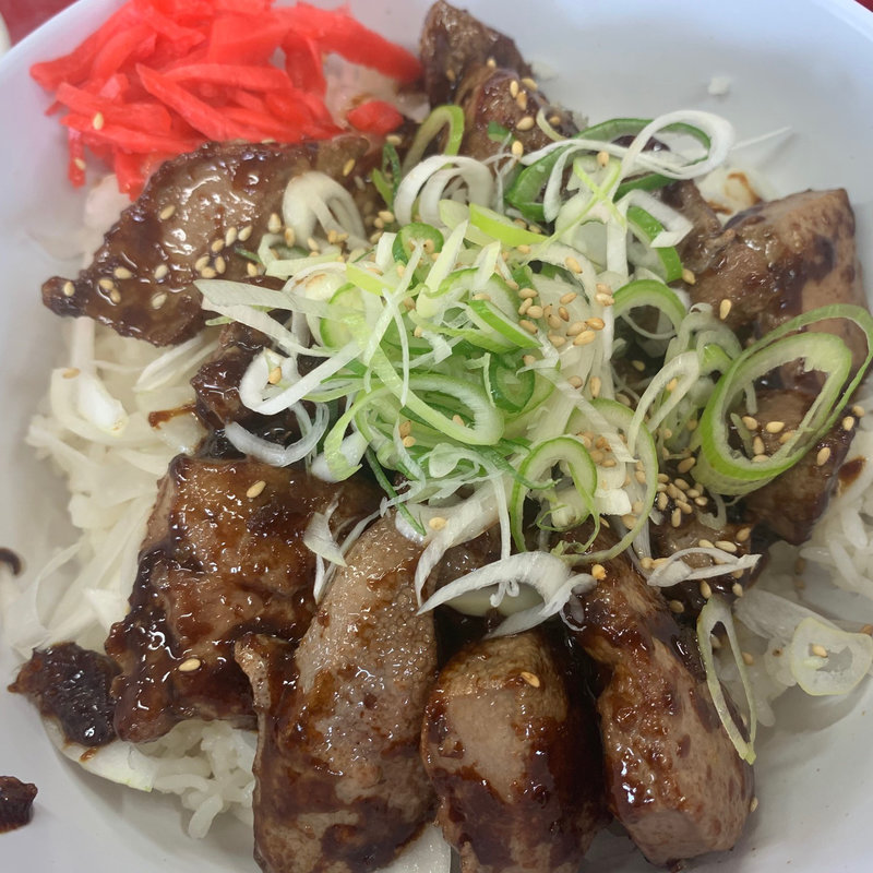 純レバ丼(とん平食堂 )