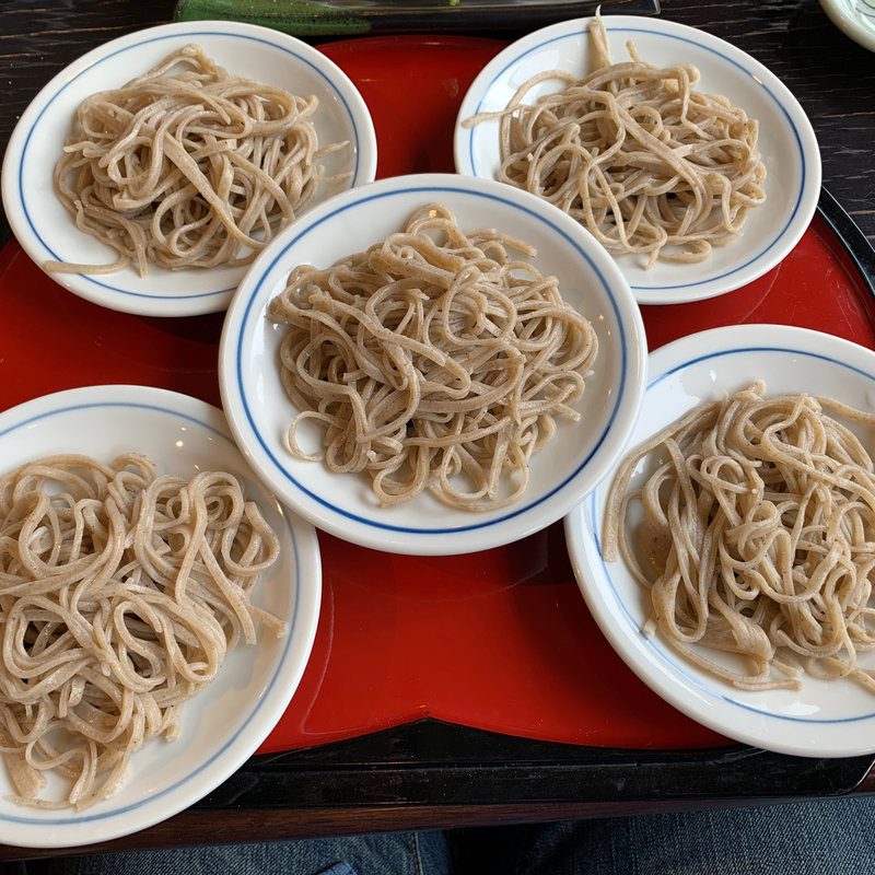 皿そば(塩田の館 北条庵)