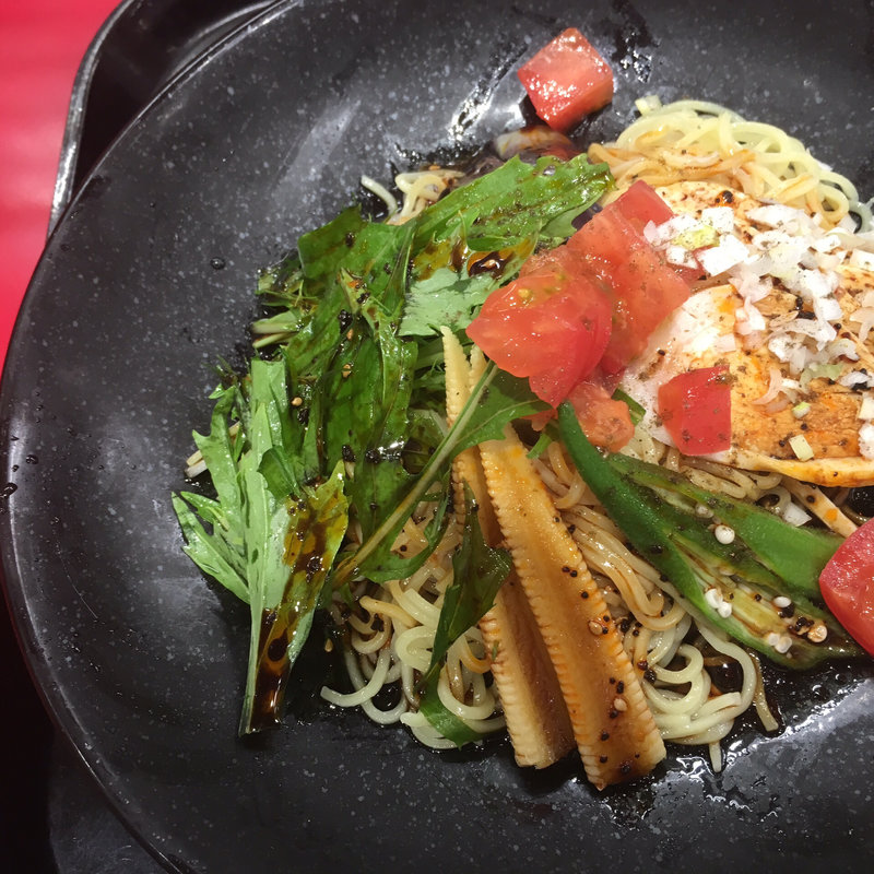 よだれ鶏冷麺(餃子の王将 狸小路5丁目店)