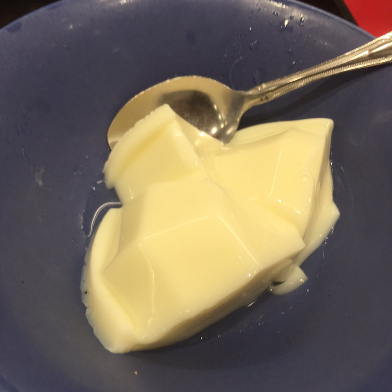 杏仁豆腐(餃子の王将 狸小路5丁目店)