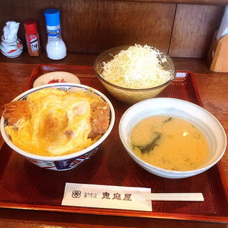 かつ丼(中)(恵庭屋 （えにわや）)