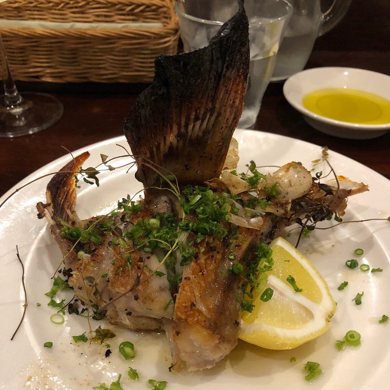 コブ鯛のカマ焼き(ルラション （RELATION）)