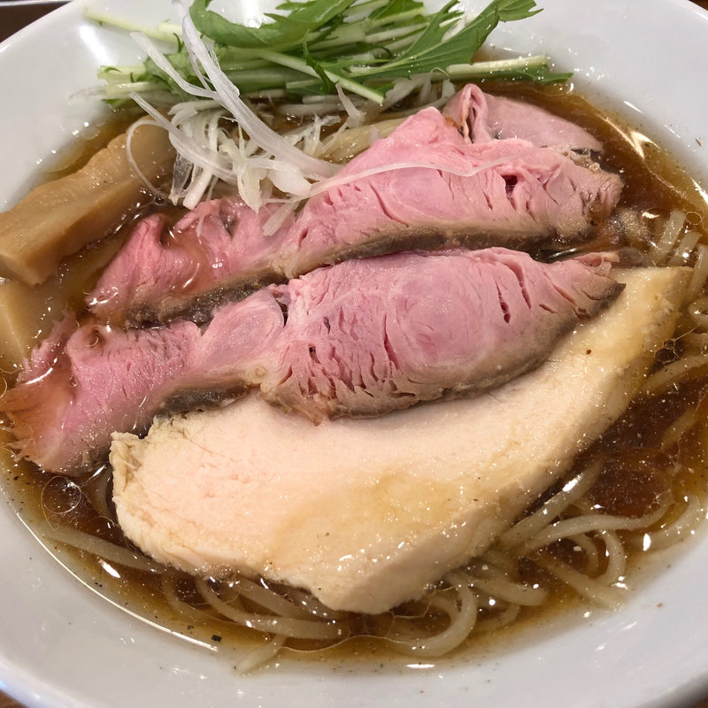 冷やし煮干そば(中華そば ココカラサキゑ)