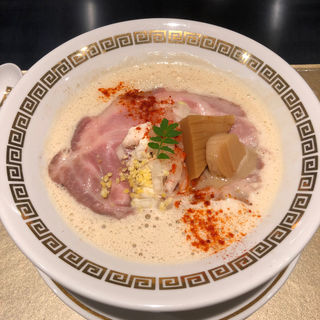 鯛白湯『とろり』(鯛白湯らーめん ○de▽)