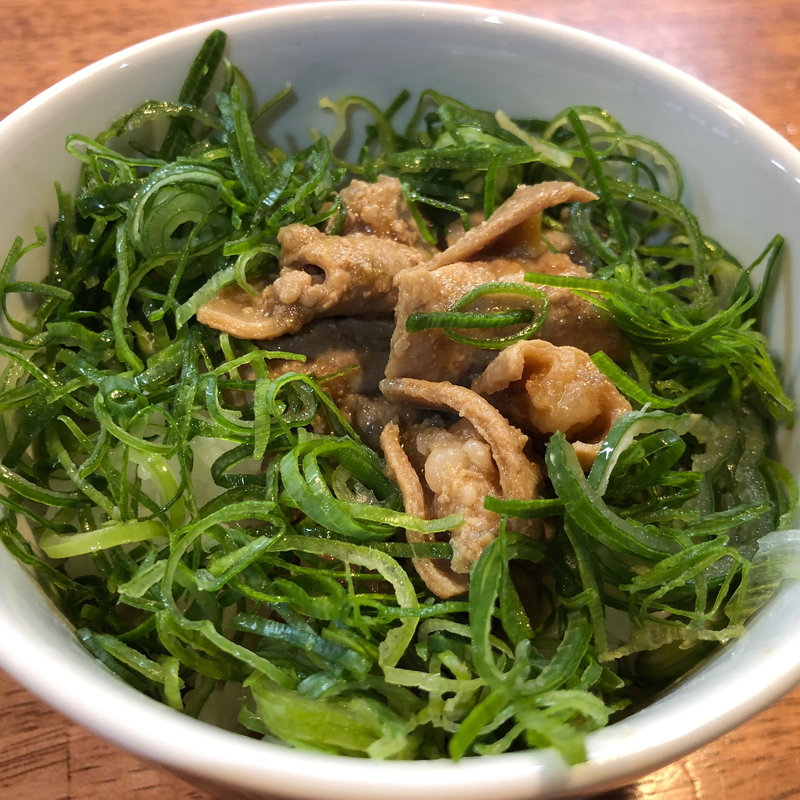 もつ丼(あいつのラーメン かざぐるま)