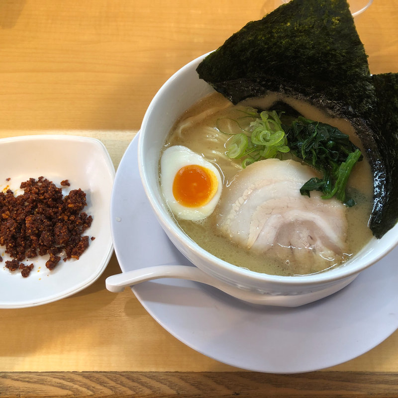 豚骨ラーメン旨辛醤油(麺屋さ近)