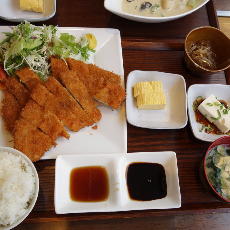 トンカツ定食ダブル(2枚300g)(今泉キッチン)