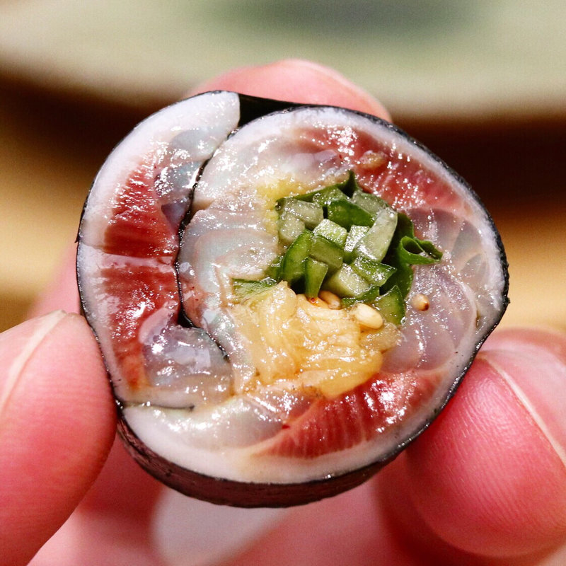 鰯磯辺巻き(すし匠)