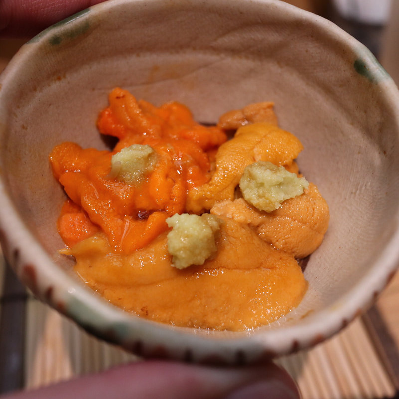 雲丹食べ比べ(すし匠)