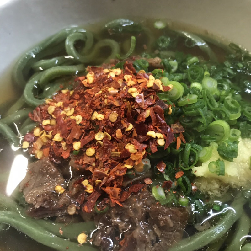 肉うどん(いわさき)