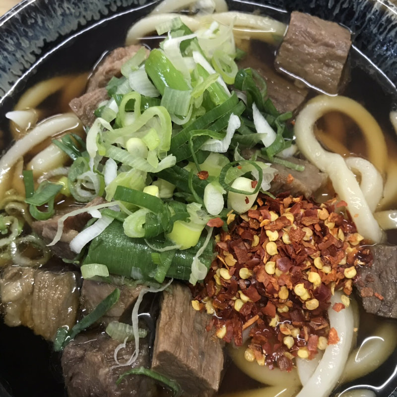 肉うどん(うどん かず)