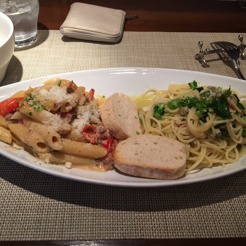 本日のパスタセット(クワトロヴァッリ)