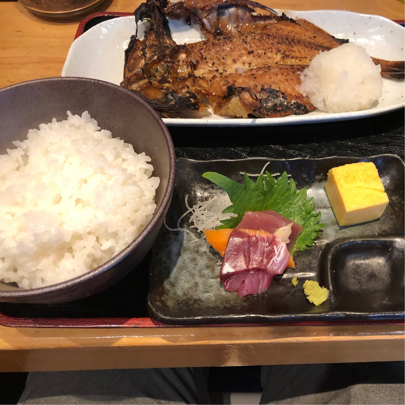 赤魚の定食(四ツ谷 魚一商店)