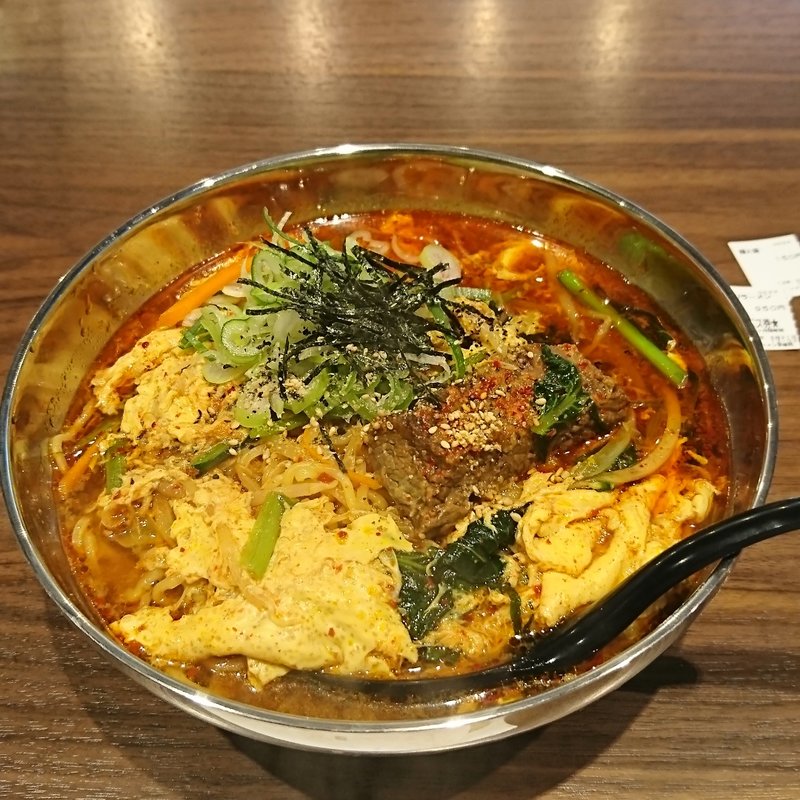 かるびラーメン 大盛+150円(かるびラーメン 京城苑)