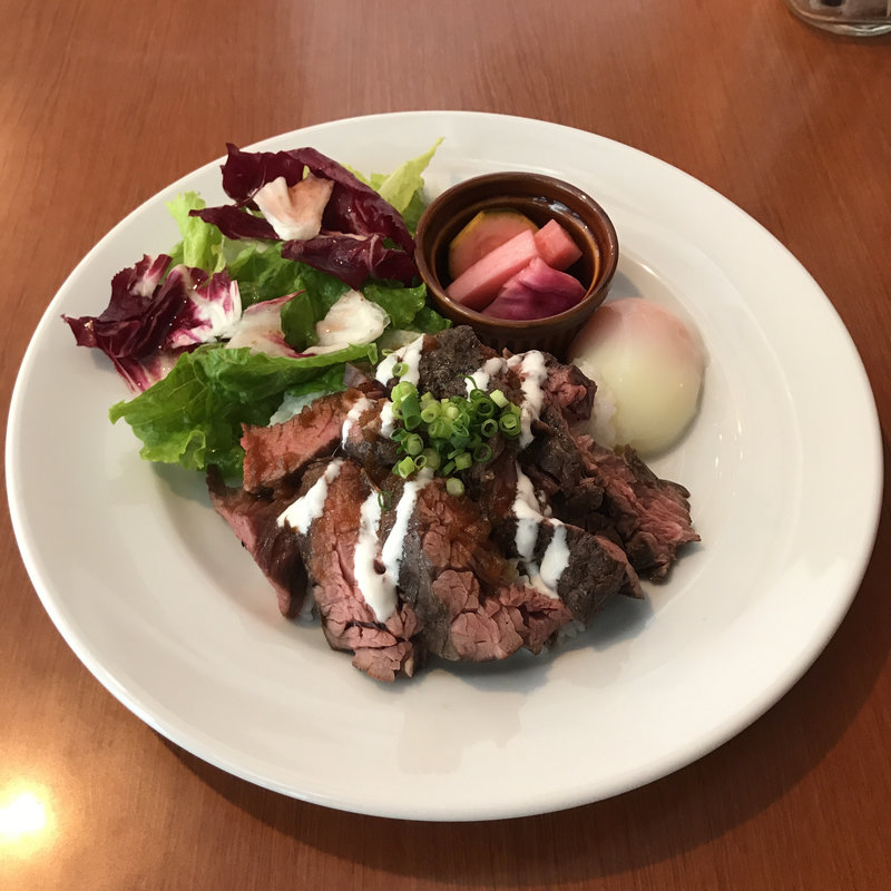 ローストビーフごはん(コーヒーマフィア)