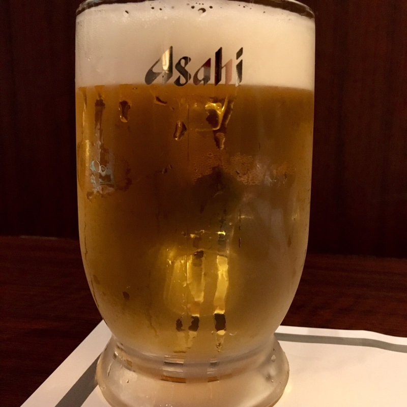生ビール（アサヒ）(六ヶ城)
