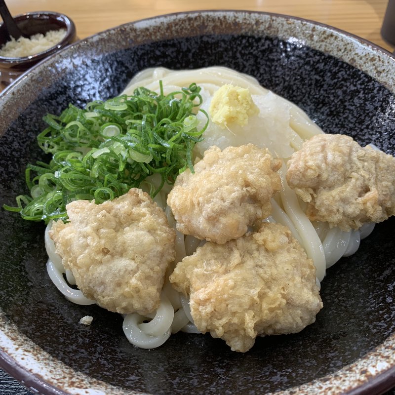 かしわ天ぶっかけ冷(まつばら )