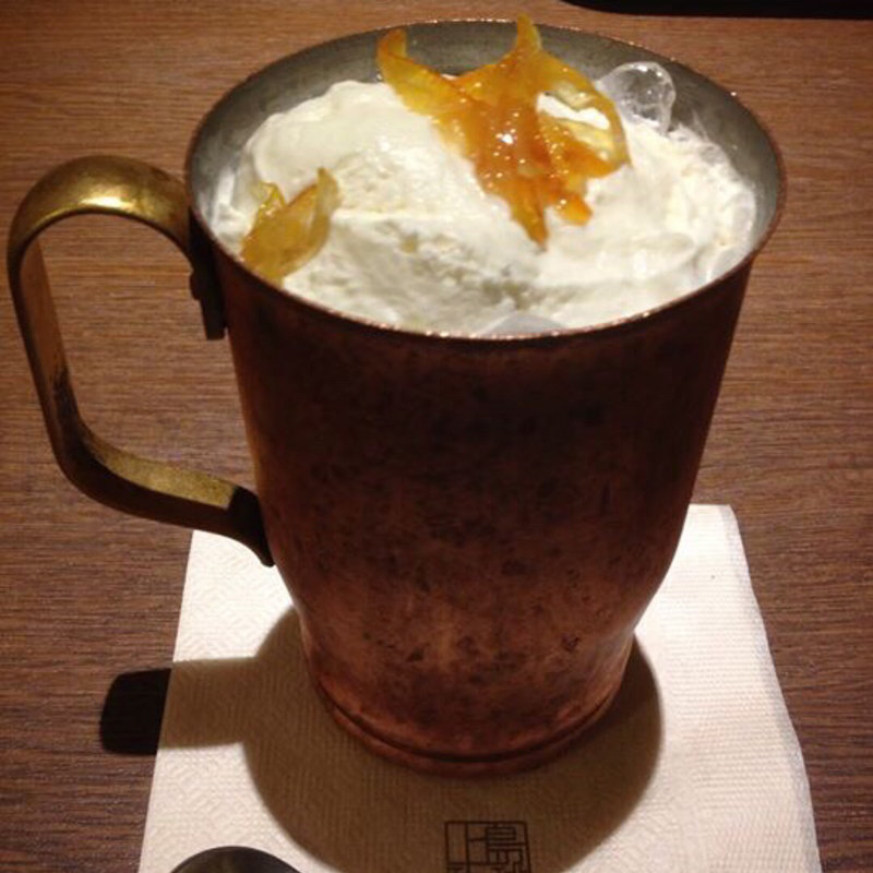 オレンジミルク珈琲(上島珈琲店 高円寺北口店)