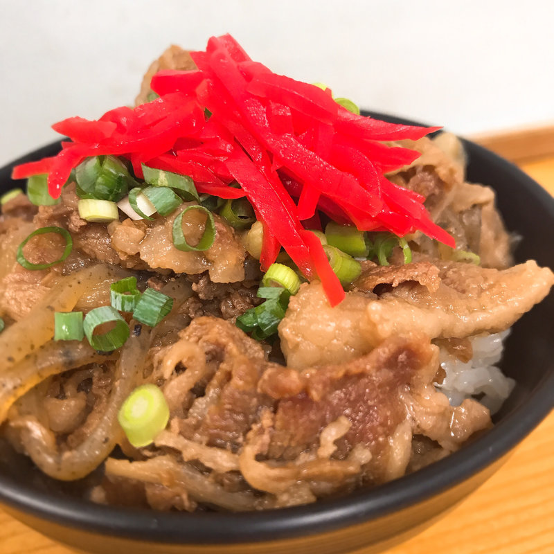 ミニ牛どん(そば処 瓢箪 （そばどころひょうたん）)