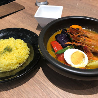 特製エビスープカレー(kanakoのスープカレー屋さん)