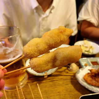 串揚げ（豚ヒレ）(はまぐり屋串左衛門)