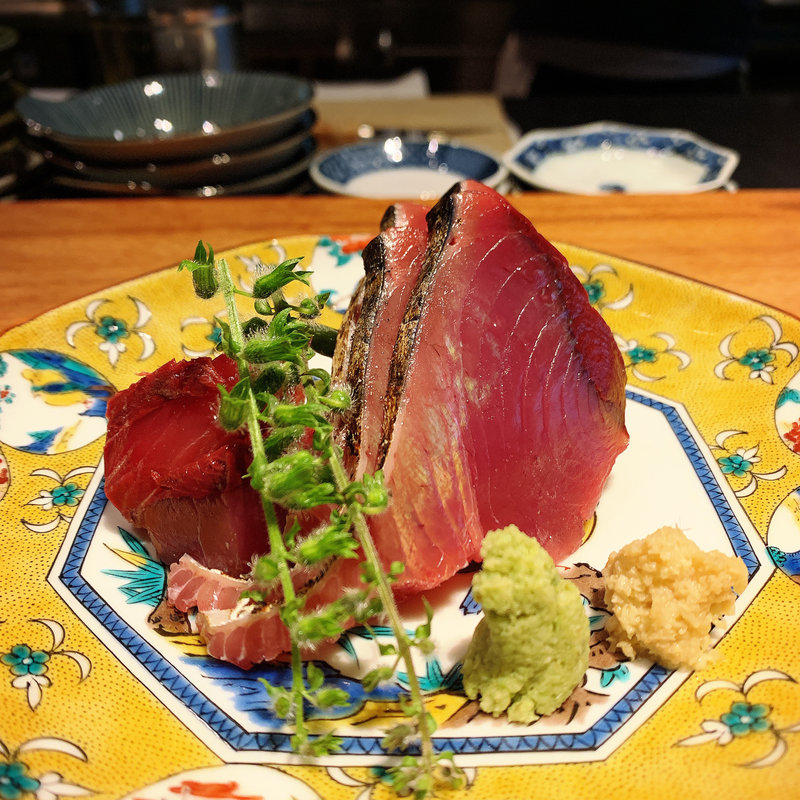 炙り初かつお(酒家 の元)