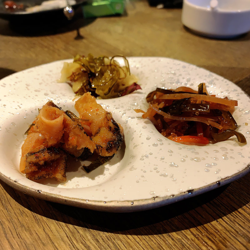 北海道珍味三種(海老麺総本家 ジモトヤ )