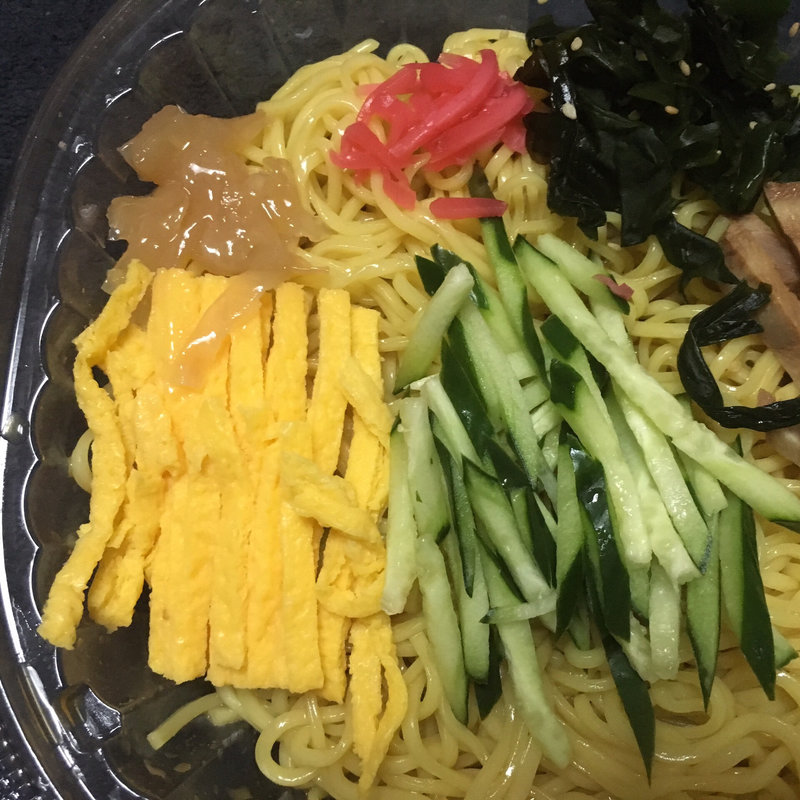 ツルッとさっぱり！冷し中華(セブン-イレブン 札幌南９条西７丁目店)