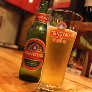 青島ビール（瓶ビール）小(中国料理 青島飯店)
