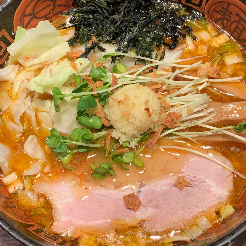 生姜カレーラーメン(めんや 来吉 （ラキチ）)
